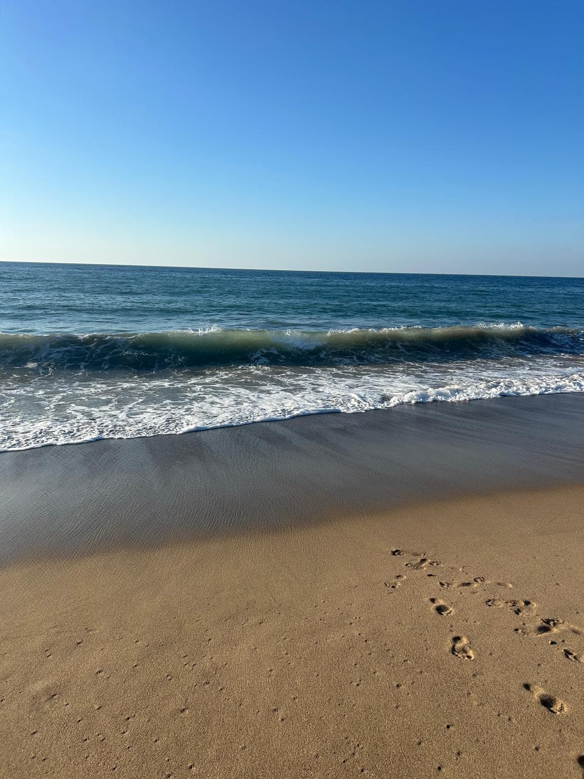 La plage de Lo de Marcos, à quelques minutes du parc